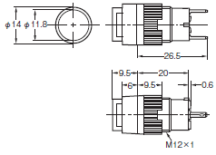 M2C 外形寸法 3 