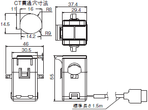 ZN-CTX / CTS / CTM 외형 치수 7 