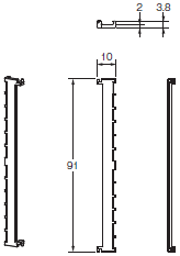 E5EC / E5EC-B 外形寸法 9 