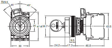 A30NK 외형 치수 5 