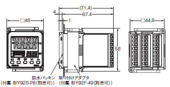 E5 CD / E 5 CD-B尺寸3 