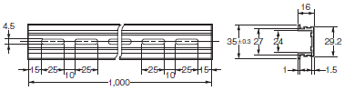 S8VK-X 외형 치수 9 