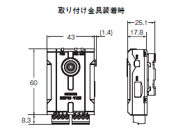 K6PM-TH 外形寸法 2 
