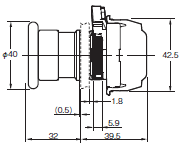 A22NE-PD / A22NE-P / A22E 外形寸法 18 