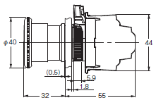 A22NE-PD / A22NE-P / A22E 外形寸法 27 