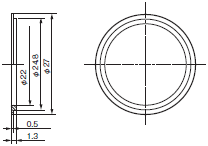 A22NE-PD / A22NE-P / A22E 外形寸法 67 