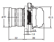 A22NE-PD / A22NE-P / A22E 外形寸法 19 