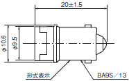 A22NE-PD / A22NE-P / A22E 외형 치수 51 