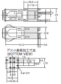 A3P 外形寸法 16 