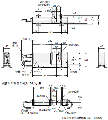 3Z4L V3 外形寸法 2 