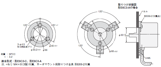E69-□ 外形寸法 13 