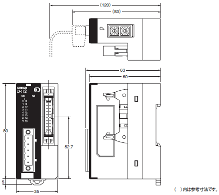 DRT2-□D16ML（-1） / □D16MLX(-1） / □D32ML(-1) 外形寸法 4 