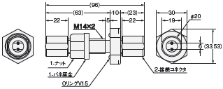 E32シリーズ 外形寸法 258 