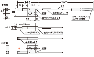 E32シリーズ 外形寸法 272 