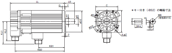 R88M-W, R88D-WN□-ML2 外形寸法 25 