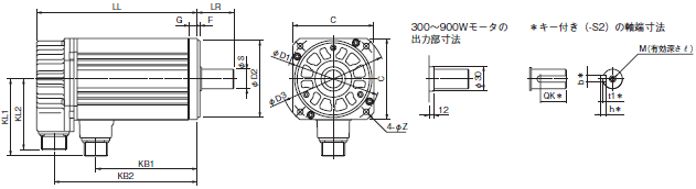 R88M-W, R88D-WN□-ML2 外形寸法 40 