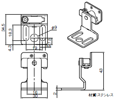 F3SJシリーズ 外形寸法 6 