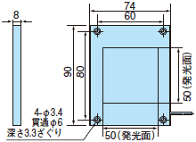 3Z4S-LTシリーズ 外形寸法 50 