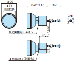 3Z4S-LTシリーズ 外形寸法 59 
