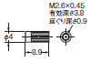 E3S-X3 外形寸法 110 