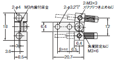 E3S-X3 外形寸法 116 