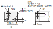 E3S-X3 外形寸法 117 