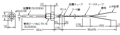 E52-THE5A / 6D / 6F 外形寸法 6 