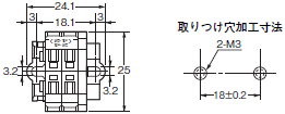 K7L-U□ / UD□□ 外形寸法 4 