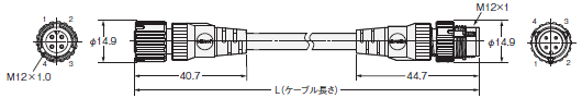 XS5 外形寸法 2 