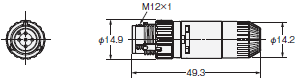 XS5 外形寸法 21 