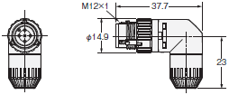 XS5 外形寸法 24 