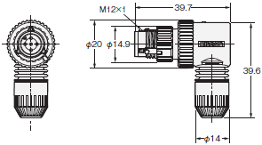 XS5 外形寸法 25 