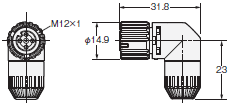 XS5 外形寸法 33 