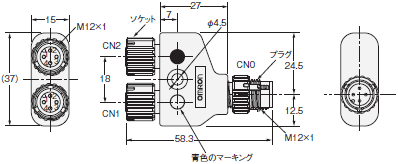 XS5 外形寸法 40 