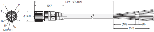 XS5 外形寸法 16 