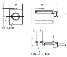 ES1 外形寸法 2 