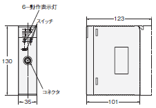 V680シリーズ 外形寸法 33 