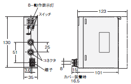 V680シリーズ 外形寸法 34 