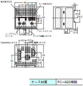 V680シリーズ 外形寸法 36 