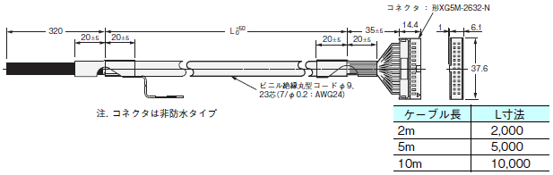 V680シリーズ 外形寸法 45 