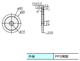 V680シリーズ 外形寸法 10 