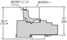 PYF□□S / P2RF-□□-S 外形寸法 21 
