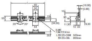 FZDシリーズ 外形寸法 10 