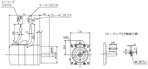 R88M-G, R88D-GT 外形寸法 36 