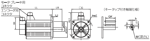 R88M-G, R88D-GT 外形寸法 52 