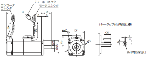 R88M-G, R88D-GT 外形寸法 14 