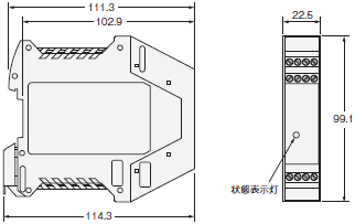 MS4800シリーズ 外形寸法 11 