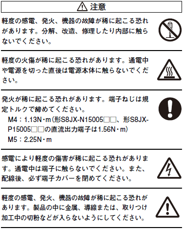 S8JX ご使用の前に 2 