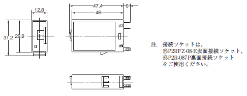 H3RN 外形寸法 4 