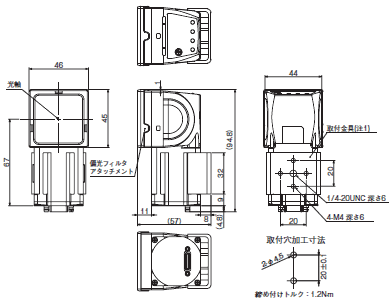 FZ3シリーズ 外形寸法 28 